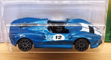 Load image into Gallery viewer, Hot Wheels 2022 McLaren Elva Blue #203 HW Exotics 6/10 New Long Card