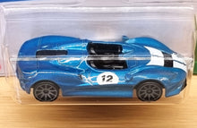 Load image into Gallery viewer, Hot Wheels 2022 McLaren Elva Blue #203 HW Exotics 6/10 New Long Card