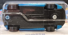 Load image into Gallery viewer, Hot Wheels 2022 McLaren Elva Blue #203 HW Exotics 6/10 New Long Card