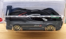 Load image into Gallery viewer, Hot Wheels 2022 Pagani Zonda R Matte Black #215 HW Exotics 7/10 New Long Card