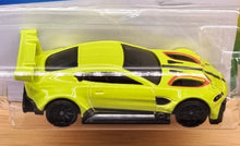 Load image into Gallery viewer, Hot Wheels 2022 Aston Martin Vantage GTE Lime #238 HW Exotics 9/10 New Long Card