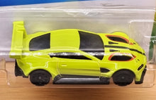 Load image into Gallery viewer, Hot Wheels 2022 Aston Martin Vantage GTE Lime #238 HW Exotics 9/10 New Long Card
