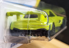 Load image into Gallery viewer, Hot Wheels 2022 Aston Martin Vantage GTE Lime #238 HW Exotics 9/10 New Long Card