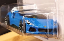Load image into Gallery viewer, Hot Wheels 2022 Lotus Emira Blue #247 HW Exotics 10/10 New Long Card