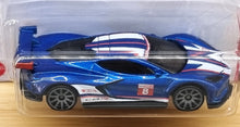 Load image into Gallery viewer, Hot Wheels 2022 Corvette C8.R Blue #190 Then and Now 1/10 New Long Card