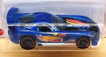 Load image into Gallery viewer, Hot Wheels 2022 Dodge Viper SRT10 ACR Blue #242 Then and Now 9/10 New Long Card