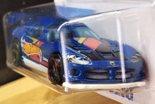 Load image into Gallery viewer, Hot Wheels 2022 Dodge Viper SRT10 ACR Blue #242 Then and Now 9/10 New Long Card