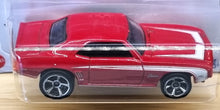 Load image into Gallery viewer, Hot Wheels 2022 '69 COPO Camaro Red #193 Muscle Mania 2/10 New Long Card