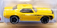 Load image into Gallery viewer, Hot Wheels 2022 '69 COPO Camaro Yellow #193 Muscle Mania 2/10 New Long Card