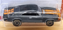 Load image into Gallery viewer, Hot Wheels 2022 '69 Dodge Charger 500 Grey #209 Muscle Mania 3/10 New Long Card