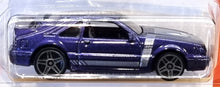 Load image into Gallery viewer, Hot Wheels 2022 '84 Mustang SVO Purple #221 Muscle Mania 4/10 New Long Card