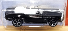 Load image into Gallery viewer, Hot Wheels 2022 '69 Camaro Convertible Black #222 Muscle Mania 5/10 New Long Card