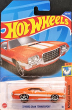 Load image into Gallery viewer, Hot Wheels 2022 '72 Ford Gran Torino Sport Orange #250 Muscle Mania 10/10 New