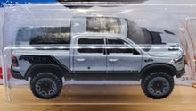 Load image into Gallery viewer, Hot Wheels 2022 2020 Ram 1500 Rebel Silver #23 HW Hot Wheels 1/10 New Long Card