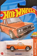 Load image into Gallery viewer, Hot Wheels 2022 Mazda REPU Orange #24 HW Hot Trucks 2/10 New Long Card