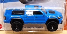 Load image into Gallery viewer, Hot Wheels 2022 '20 Toyota Tacoma Blue #72 HW Hot Trucks 4/10 New Long Card