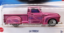 Load image into Gallery viewer, Hot Wheels 2022 La Troca Magenta #116 HW Hot Trucks 9/10 New Long Card