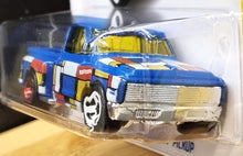 Load image into Gallery viewer, Hot Wheels 2022 '69 Chevy Pickup Blue #108 HW Art Cars 4/10 New Long Card