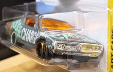 Load image into Gallery viewer, Hot Wheels 2022 '71 Dodge Charger Grey #109 HW Art Cars 5/10 New Long Card