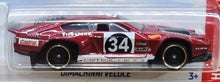 Load image into Gallery viewer, Hot Wheels 2022 Dimachinni Veloce Red #163 HW Daredevils 4/5 New Long Card