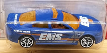 Load image into Gallery viewer, Hot Wheels 2022 '15 Dodge Charger SRT Matte Blue #228 HW Rescue 7/10 New Long Card