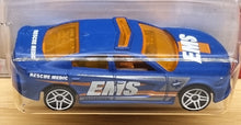 Load image into Gallery viewer, Hot Wheels 2022 '15 Dodge Charger SRT Matte Blue #228 HW Rescue 7/10 New Long Card