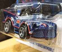 Load image into Gallery viewer, Hot Wheels 2022 Classic TV Series Batmobile Navy Blue #78 Batman 3/5 New