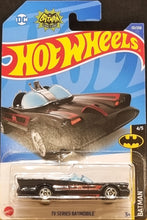 Load image into Gallery viewer, Hot Wheels 2022 TV Series Batmobile Black #131 Batman 4/5 New Long Card