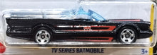 Load image into Gallery viewer, Hot Wheels 2022 TV Series Batmobile Black #131 Batman 4/5 New Long Card