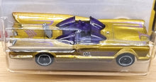 Load image into Gallery viewer, Hot Wheels 2022 TV Series Batmobile Gold #131 Batman 4/5 New Long Card