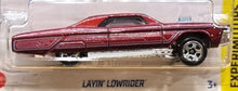 Load image into Gallery viewer, Hot Wheels 2022 Layin Lowrider Red #128 Experiments 7/10 New Long Card