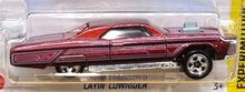 Load image into Gallery viewer, Hot Wheels 2022 Layin Lowrider Red #128 Experiments 7/10 New Long Card
