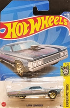 Load image into Gallery viewer, Hot Wheels 2022 Layin Lowrider Blue #128 Experiments 7/10 New Long Card