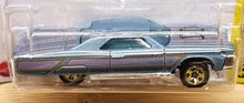 Load image into Gallery viewer, Hot Wheels 2022 Layin Lowrider Blue #128 Experiments 7/10 New Long Card