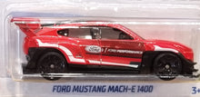 Load image into Gallery viewer, Hot Wheels 2022 Ford Mustang Mach-E 1400 Red #73 HW Green Speed 1/5 New Long Card