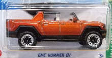 Load image into Gallery viewer, Hot Wheels 2022 GMC Hummer EV Tintcoat #130 HW Green Speed 3/5 New Long Card