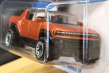 Load image into Gallery viewer, Hot Wheels 2022 GMC Hummer EV Tintcoat #130 HW Green Speed 3/5 New Long Card