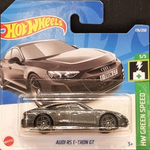 Load image into Gallery viewer, Hot Wheels 2022 Audi RS e-tron GT Grey #176 HW Green Speed 5/5 New