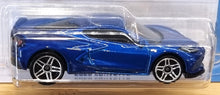 Load image into Gallery viewer, Hot Wheels 2022 2020 Corvette Blue #106 Factory Fresh 3/10 New Long Card