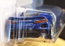 Load image into Gallery viewer, Hot Wheels 2022 2020 Corvette Blue #106 Factory Fresh 3/10 New Long Card
