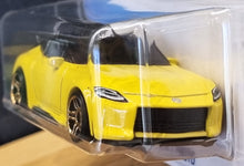 Load image into Gallery viewer, Hot Wheels 2022 Nissan Z Proto Yellow #124 Factory Fresh 5/10 New Long Card