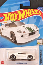 Load image into Gallery viewer, Hot Wheels 2022 Lotus Sport Elise White #136 Factory Fresh 6/10 New Long Card