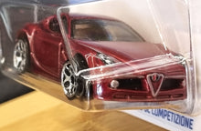 Load image into Gallery viewer, Hot Wheels 2022 Alfa Romeo 8C Competizione Red #156 Factory Fresh 7/10 New Long Card