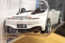 Load image into Gallery viewer, Hot Wheels 2022 Aston Martin V12 Speedster White #183 Factory Fresh 9/10 New Long Card