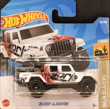 Load image into Gallery viewer, Hot Wheels 2022 '20 Jeep Gladiator White #26 Baja Blazers 4/10 New