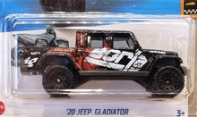 Load image into Gallery viewer, Hot Wheels 2022 '20 Jeep Gladiator Black #26 Baja Blazers 4/10 New Long Card