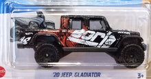 Load image into Gallery viewer, Hot Wheels 2022 '20 Jeep Gladiator Black #26 Baja Blazers 4/10 New Long Card