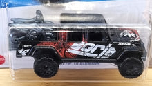 Load image into Gallery viewer, Hot Wheels 2022 '20 Jeep Gladiator Black #26 Baja Blazers 4/10 New Long Card