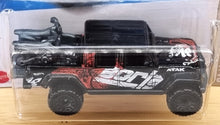 Load image into Gallery viewer, Hot Wheels 2022 '20 Jeep Gladiator Black #26 Baja Blazers 4/10 New Long Card