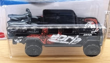 Load image into Gallery viewer, Hot Wheels 2022 '20 Jeep Gladiator Black #26 Baja Blazers 4/10 New Long Card